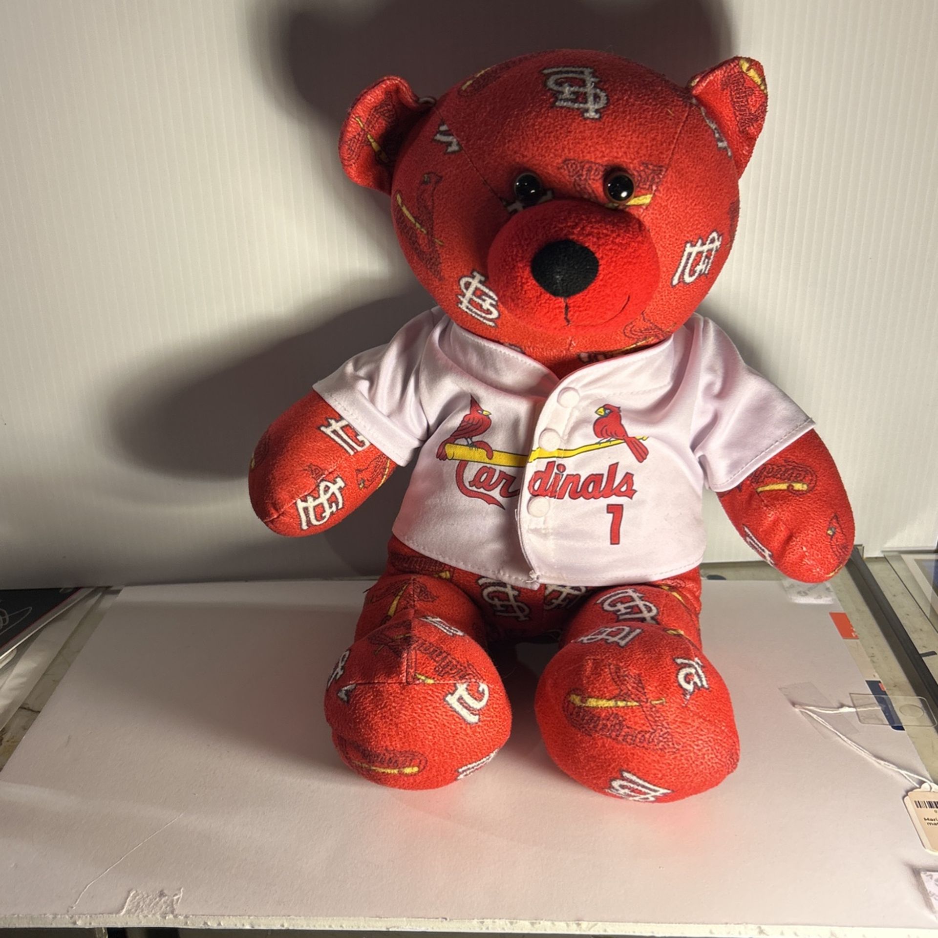 Build a bear workshop, St. Louis Cardinal Teddy