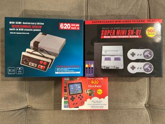 Retro Gaming Console Bundle
