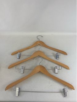 Light Wood Hangers