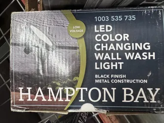 Hampton Bay LED Color Changing Wall Wash Light