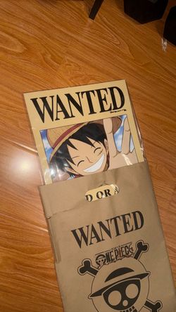 One Piece Wanted Posters
