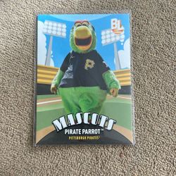 2024 TOPPS BIG LEAGUE PIRATE PARROT #M-20 Baseball PIRATES MASCOT
