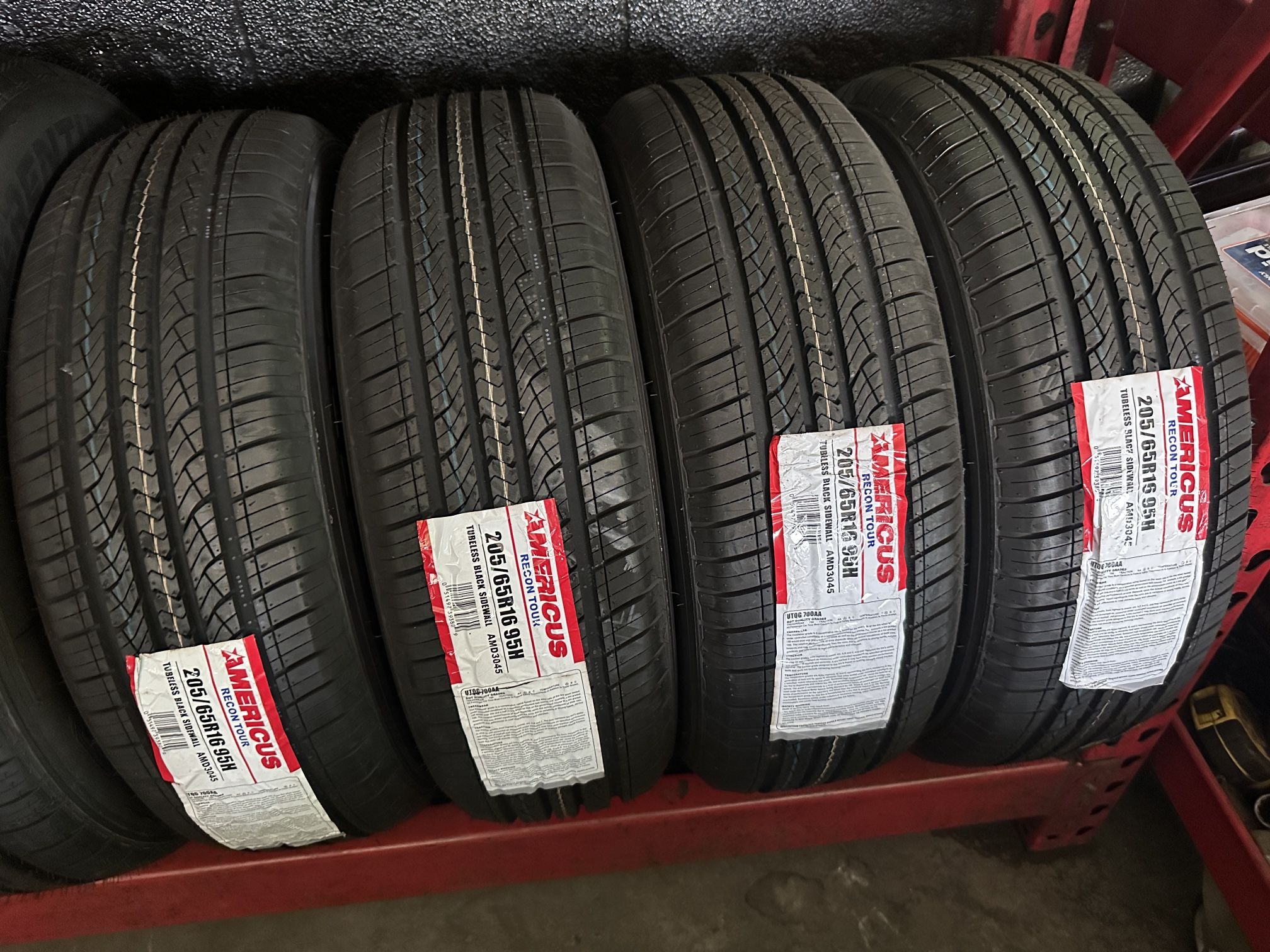 New Tires Americus 205 65 16