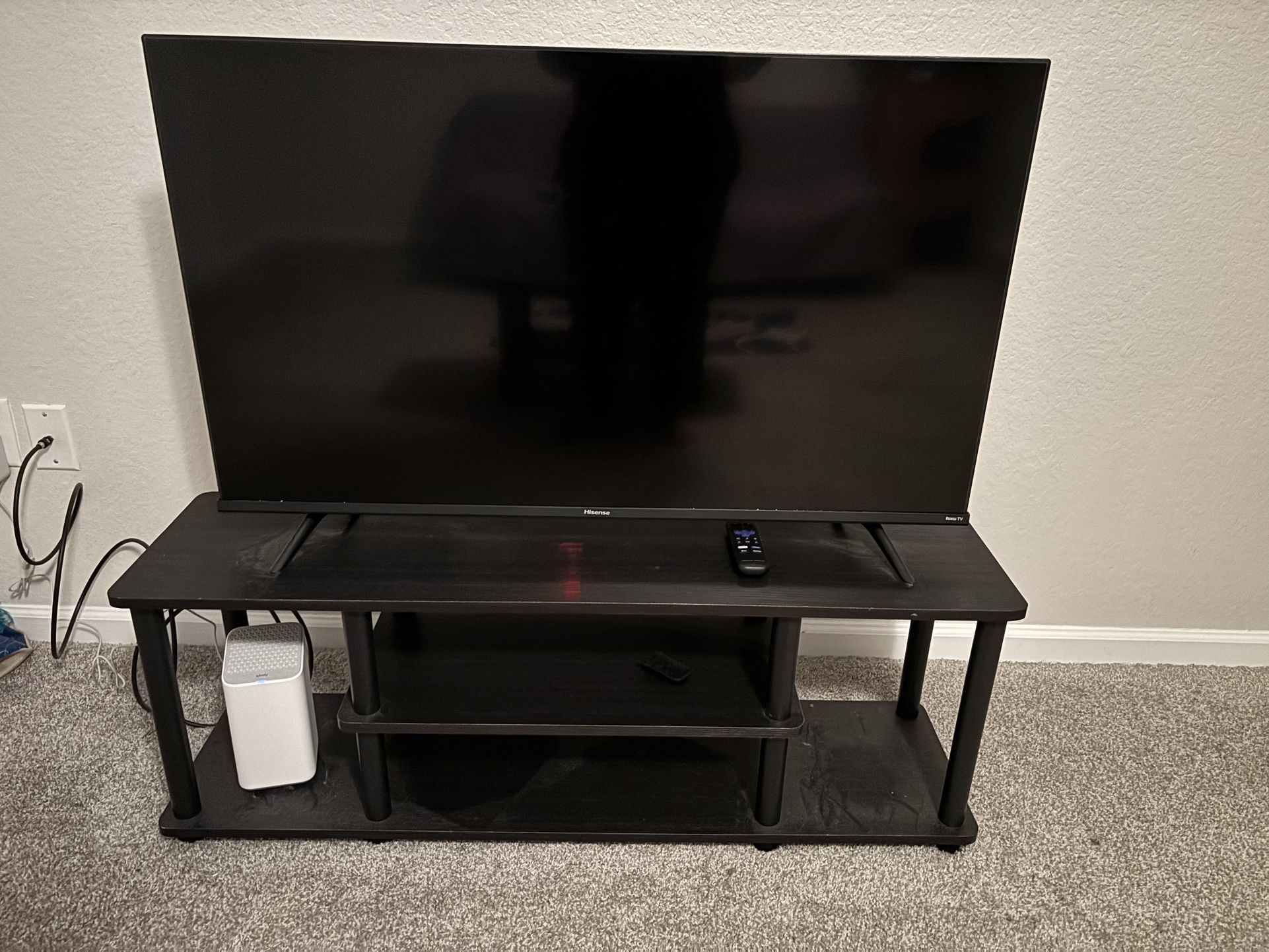 50 Inch TV & Tv Stand