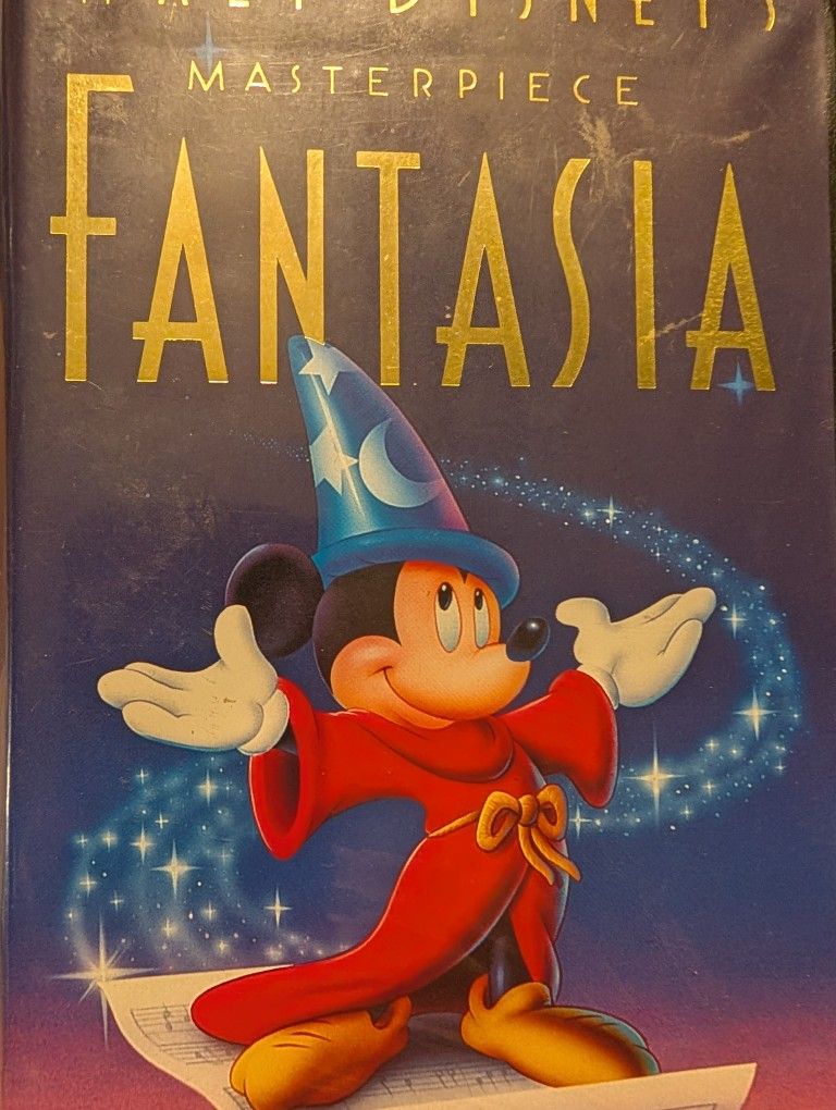 VHS. Disney's Fantasia