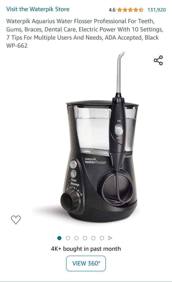 Waterpik Flosser - Brand New