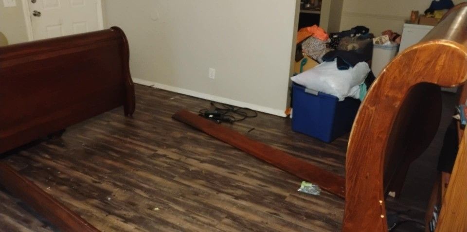 Wooded Bed Frame No Matress