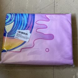 Pink Trippy Mushroom Pychadelic Flag