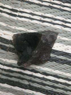 Black rocks