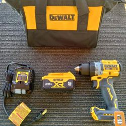 Dewalt brushless drill driver with 5Ah battery, charger and bag. FIRM PRICE