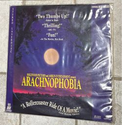 Arachnophobia 1990 LASERDISC Spiders Gone Wild JOHN GOODMAN Jeff Daniels HORROR Comedy