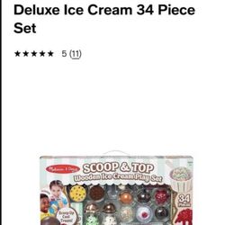 Melissa And Doug Ice Cream Set New!!