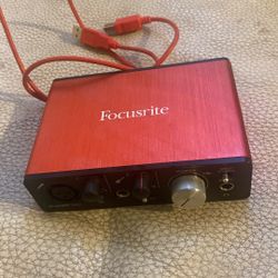 Audio Interface Scarlett Focusrite