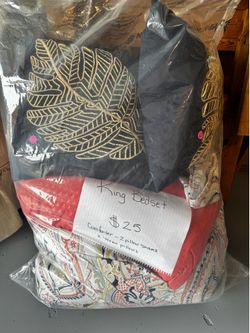 King size bed set