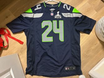 Marshawn lynch Super Bowl jersey