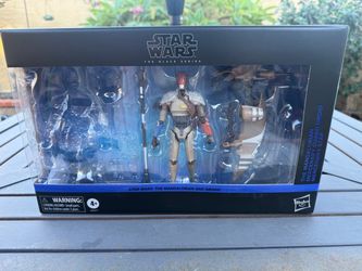 Star Wars black series the Mandalorian and grogu droid with stap