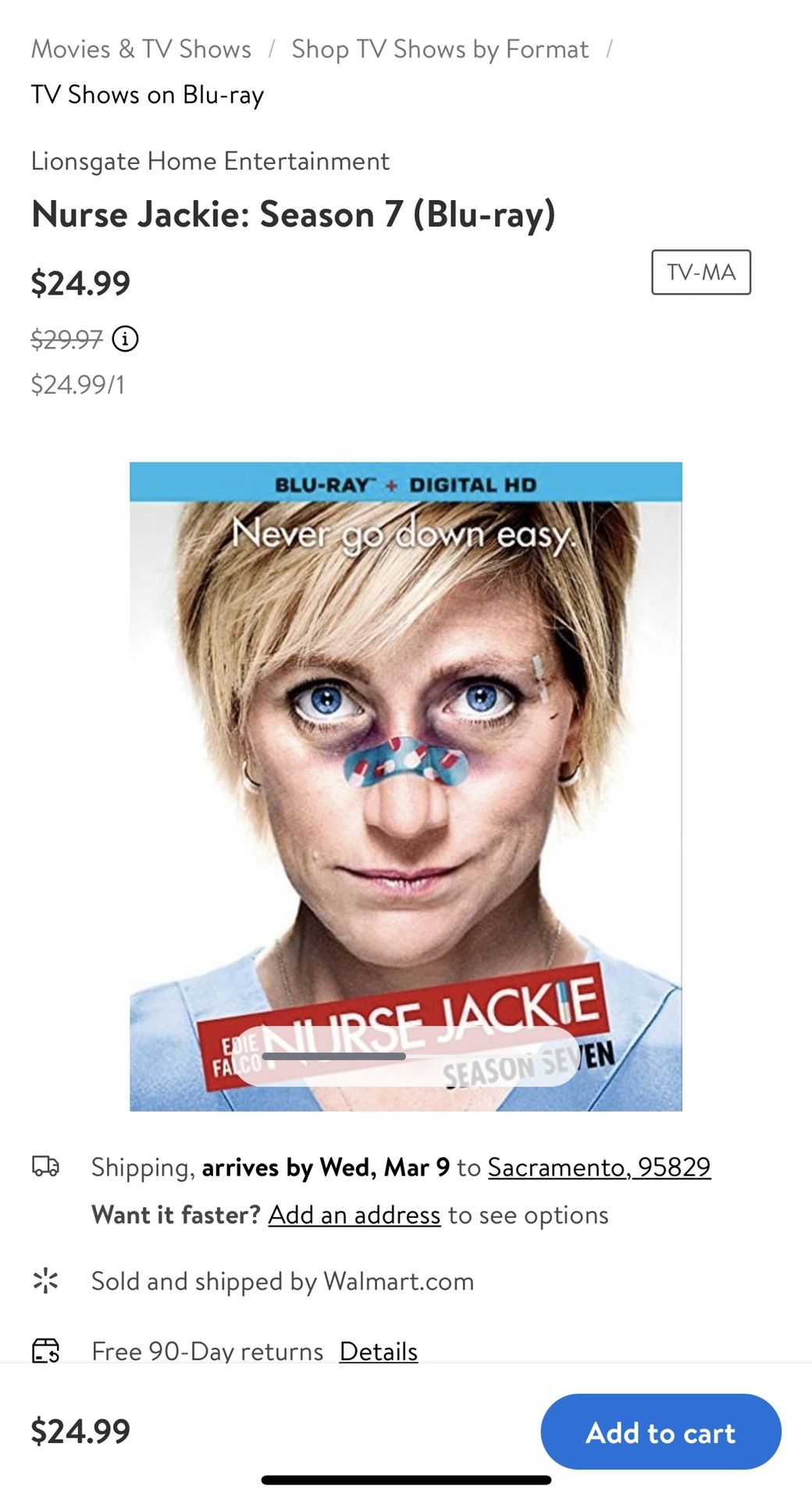 Nurse Jackie Season 7
