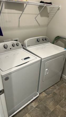 Whirlpool Washer And Dryer