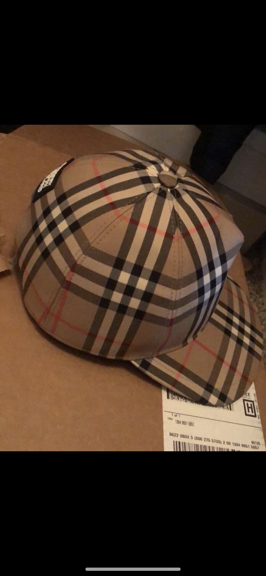 Burberry hat