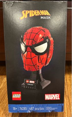 Lego spider man mask set