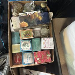 Antique Avon Bottles In Original Boxes