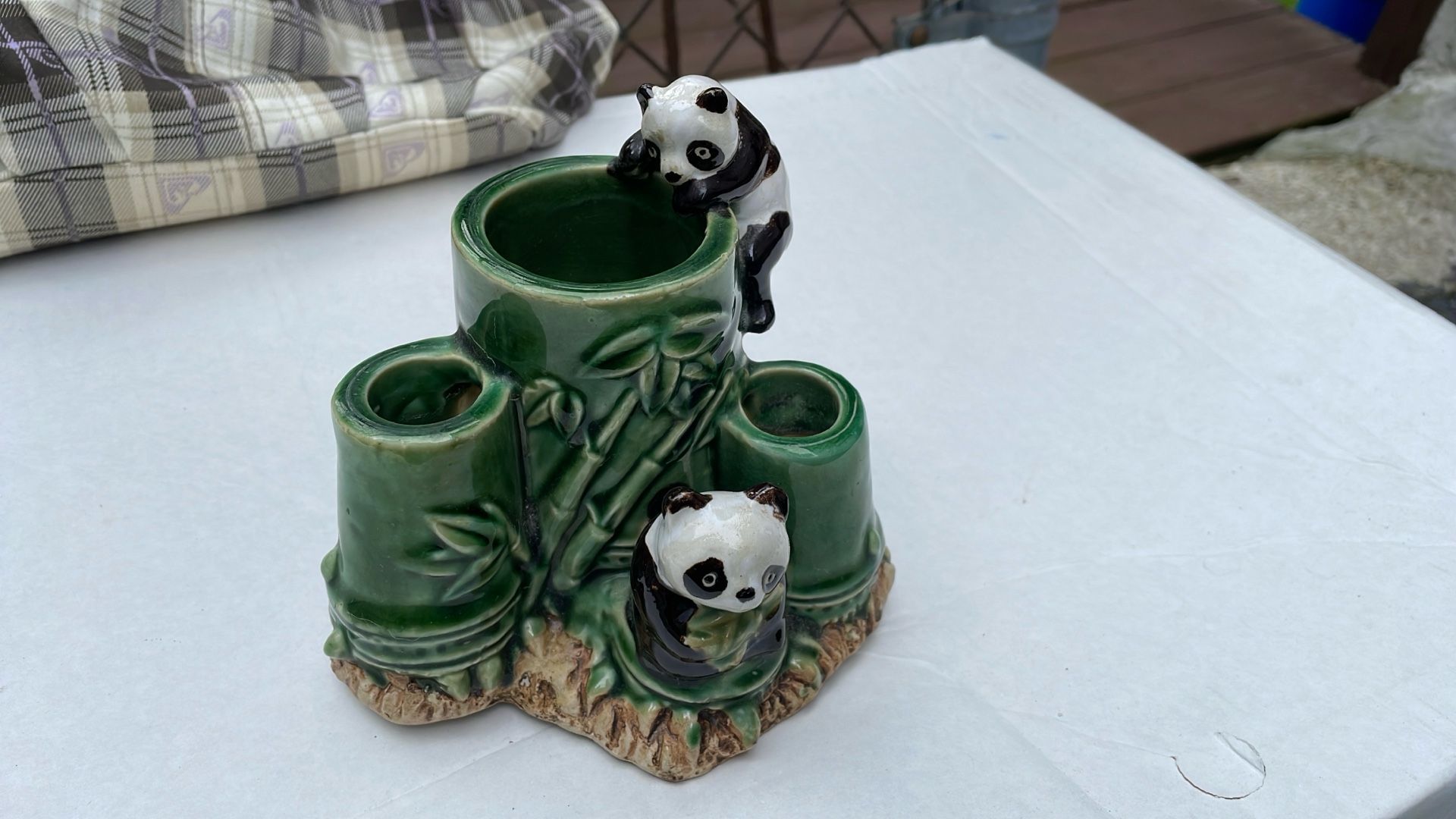 Vintage Pottery Planter Vase 
