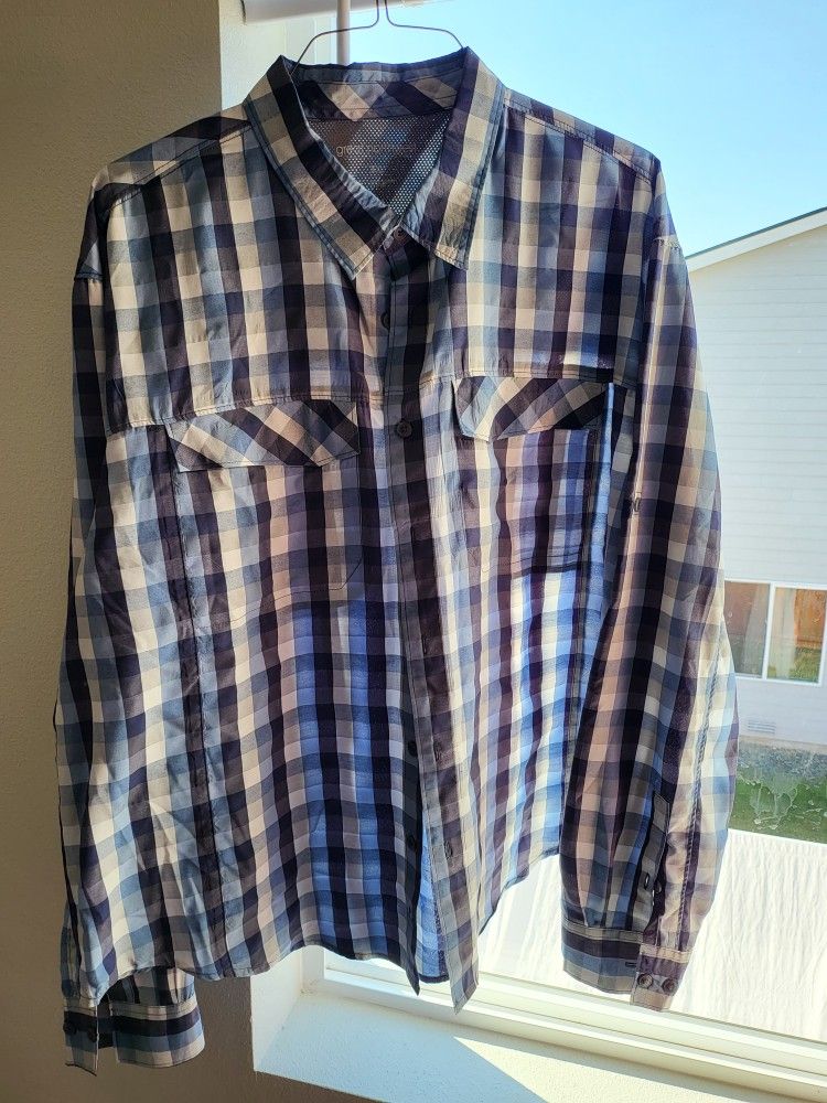 👔 Men’s Great Northwest XXL Plaid Button-Up Shirt 👔