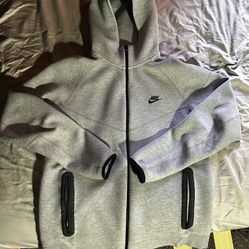 Large Grey Nike Tech Fleece Mens