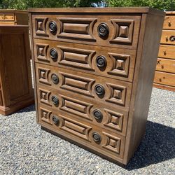 Vintage Tall Dresser 