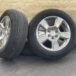 20” Chevy Silverado wheels 6x5.5 Tahoe LTZ rims GMC Sierra Tires Suburban Avalanche Yukon