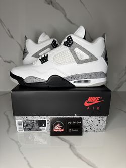 Brand New Jordan 4 White Cement Size 11M