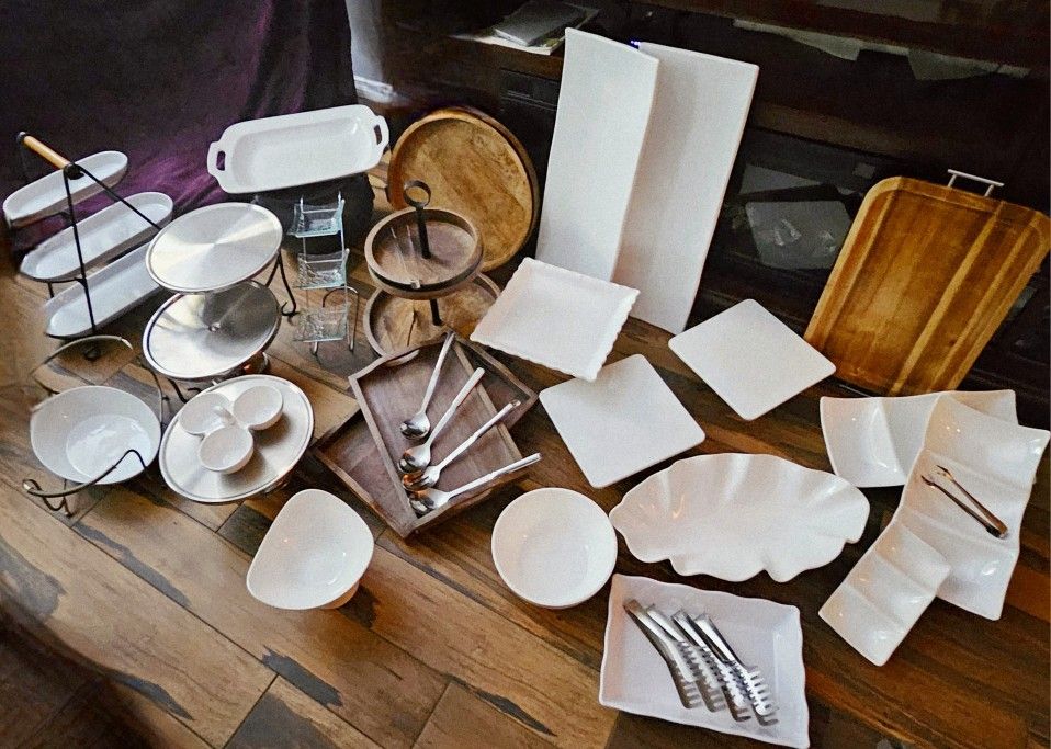 Catering Trays, Display Trays, Bowls, Lines & Utensils