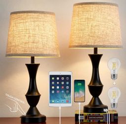 Both Touch Lamps Night stand