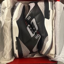 Retro 3 Jordans Size 11.5