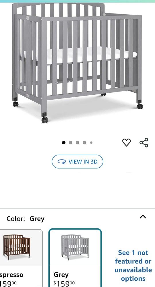 DaVinci Mini Foldable Crib