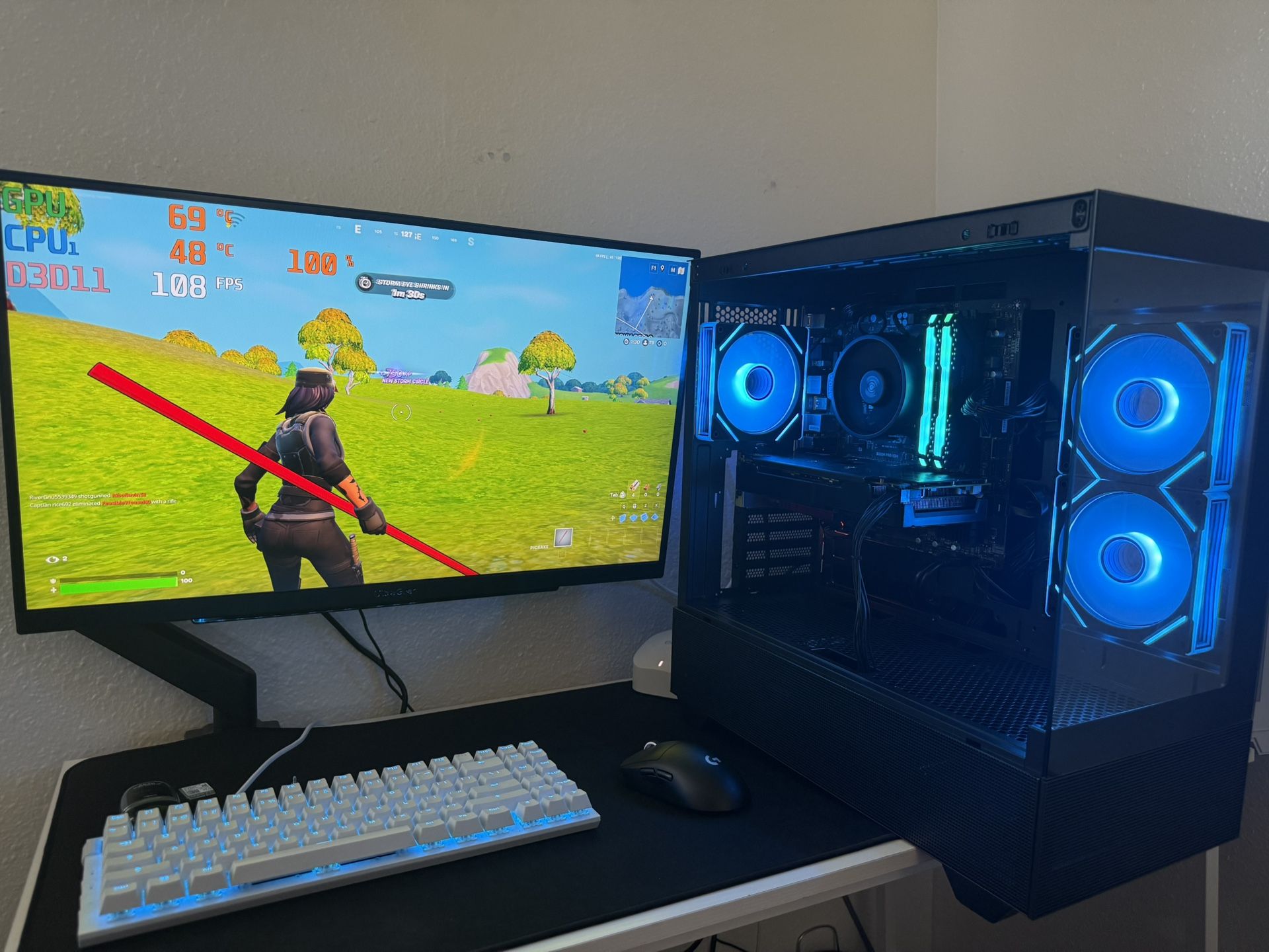 Black Gaming Pc Computer Desktop