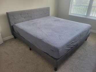King Mattress and Bed Frame