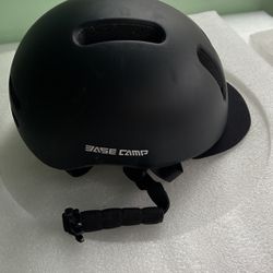 BASE CAMP Adult Bike Helmet for Men Women Cycling Helmet with Removable Visor & Pads for Urban Commuter Adjustable M Size