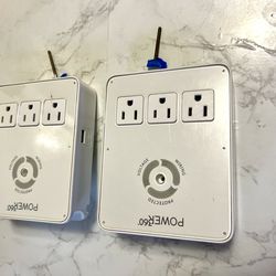 6-Outlet Wall Tap/Charging Station