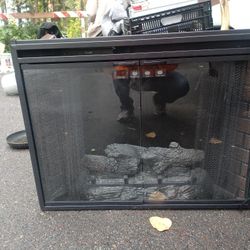 Electric Fireplace Insert 
