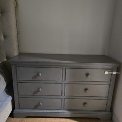 Hanley 6-Drawer Dresser, Cloud