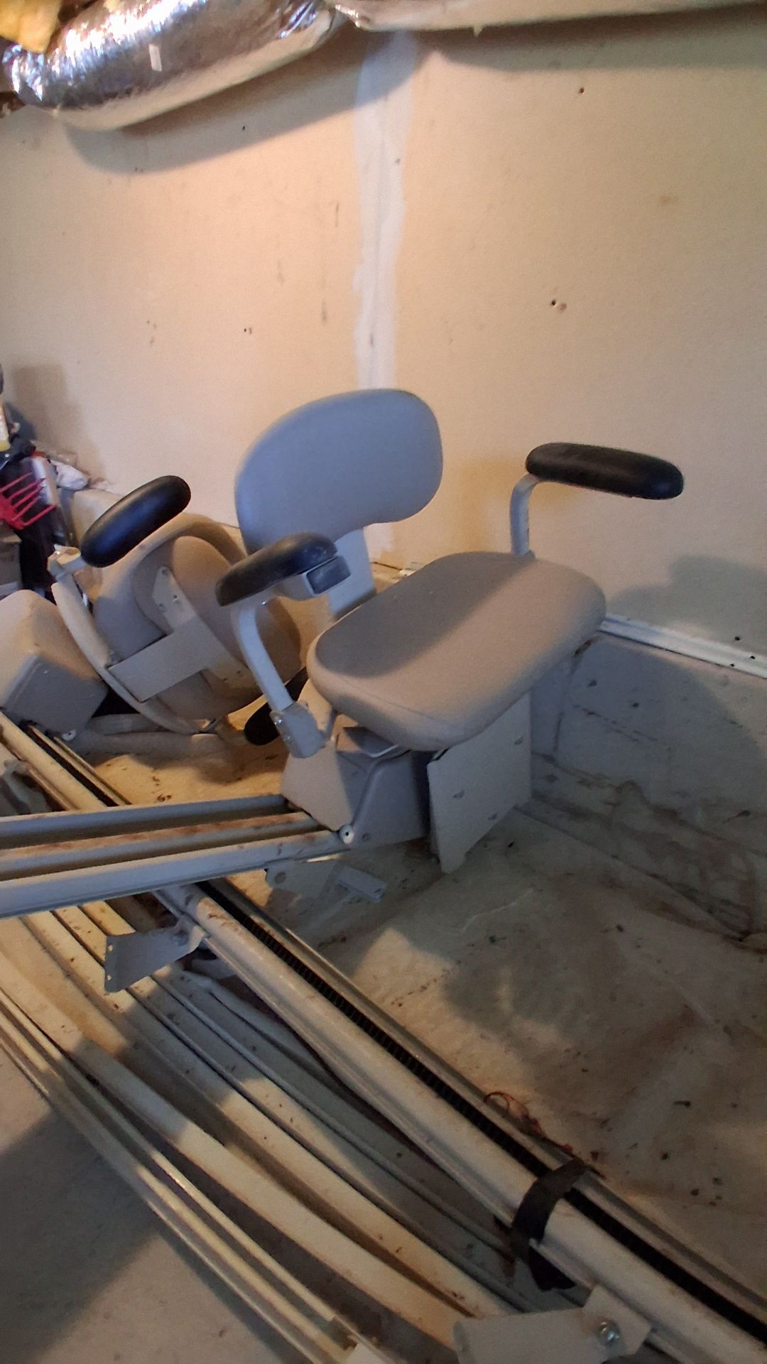 Handicap stairs lift chair