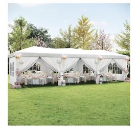 New In Box, 10x30 Pop Up Gazebo With Side Walls