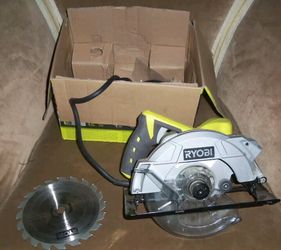 Ryobi 14-Amp 7-1/4" Corded Circular Saw with Laser