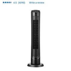 Fan Tower fan $30