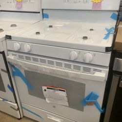 New Scratch And Dent GE Gas Stove 6 Months Warranty 