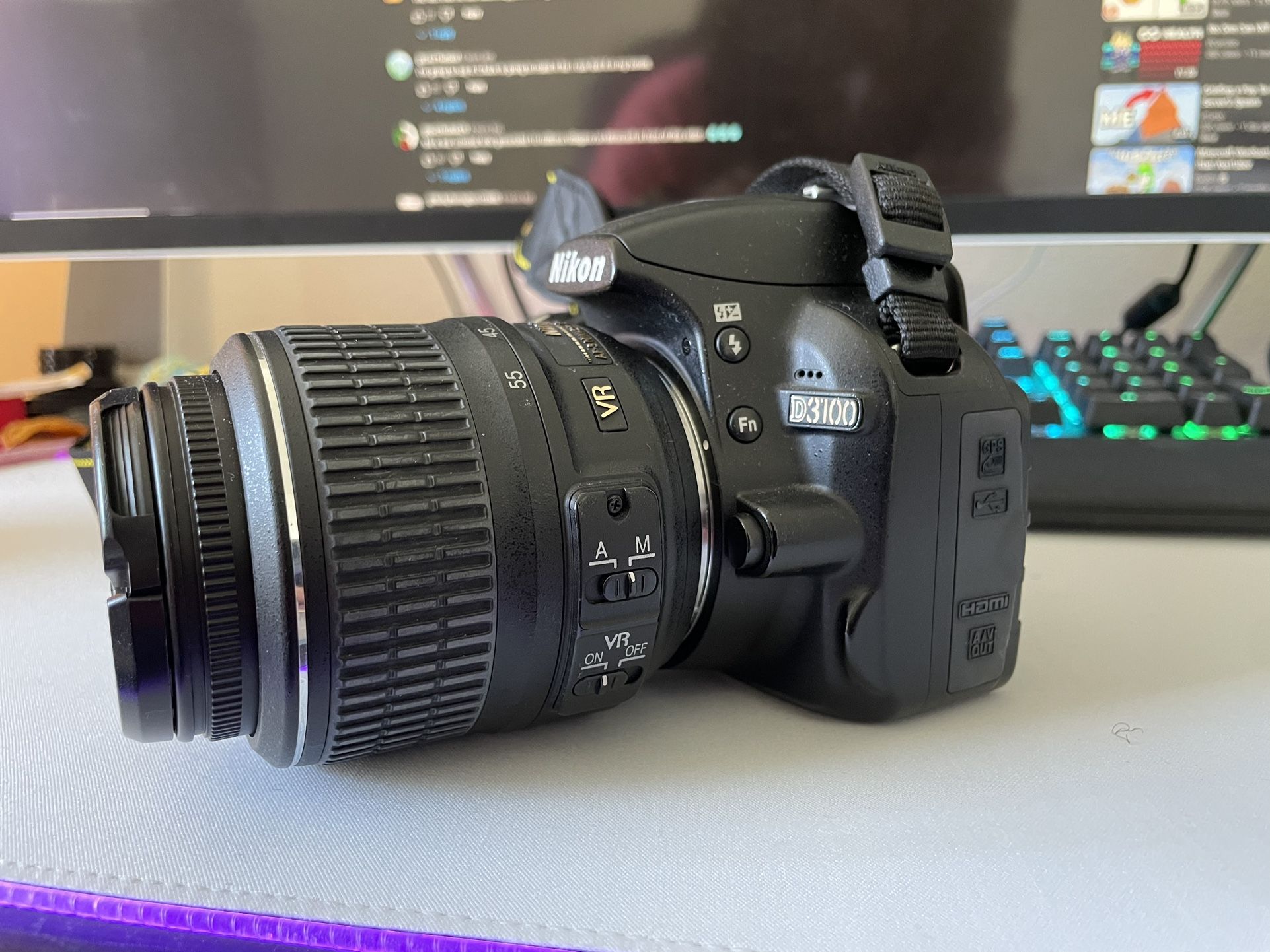 ⑧Nikon D3100 18-55 VR Kit Amazon Canada: Nikon D3100 Digital SLR Camera with 18-55mm NIKKOR