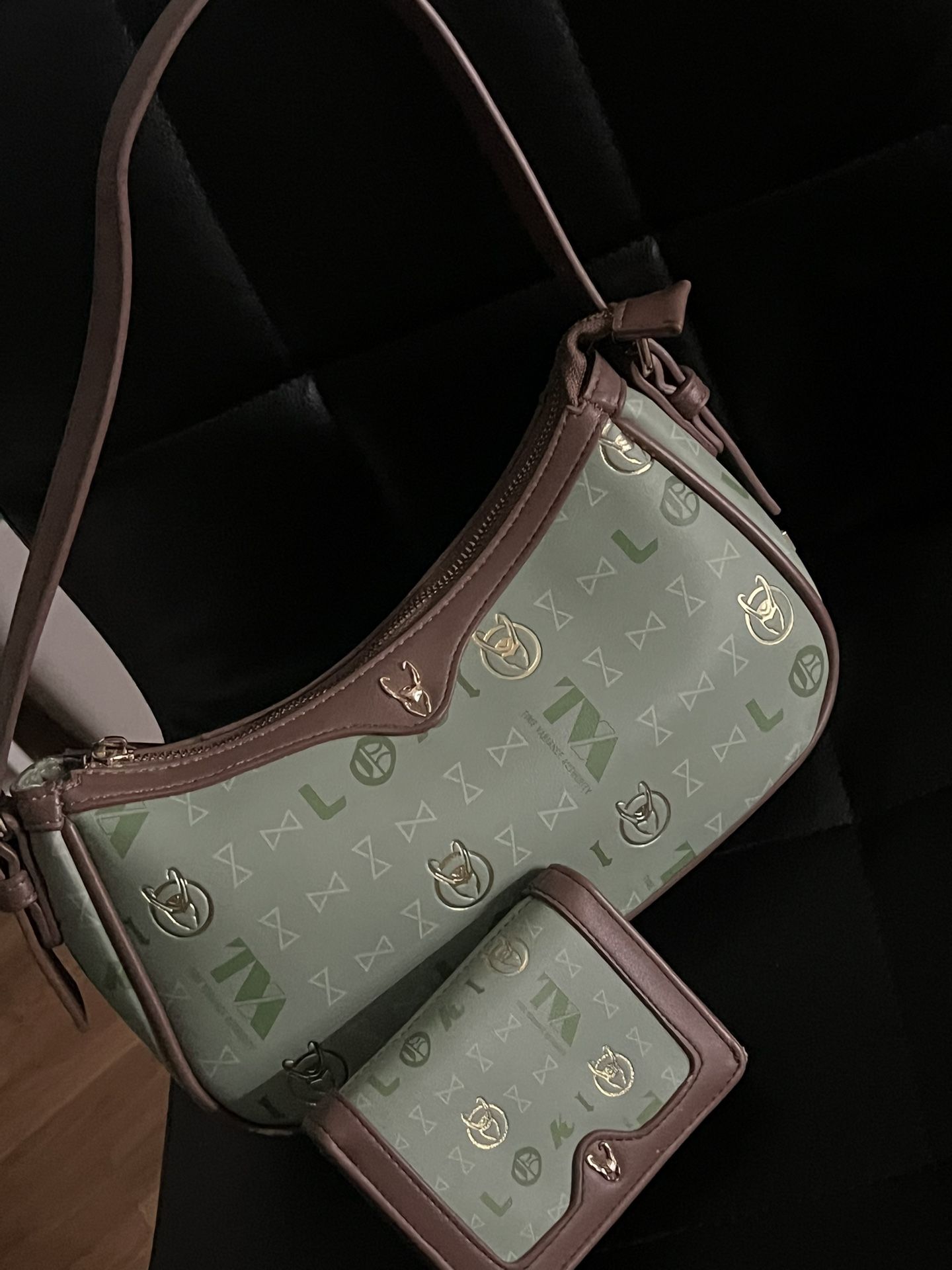 Loki Loungefly Shoulder Bag And Wallet
