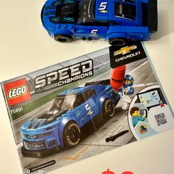 Lego Blue Car