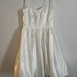 White Dress Bridal Shower Wedding Engagement 